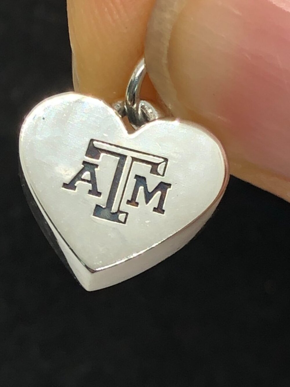 James Avery Texas A&M University Small Heart Charm